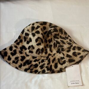 & Other Stories Animal Print Bucket Hat